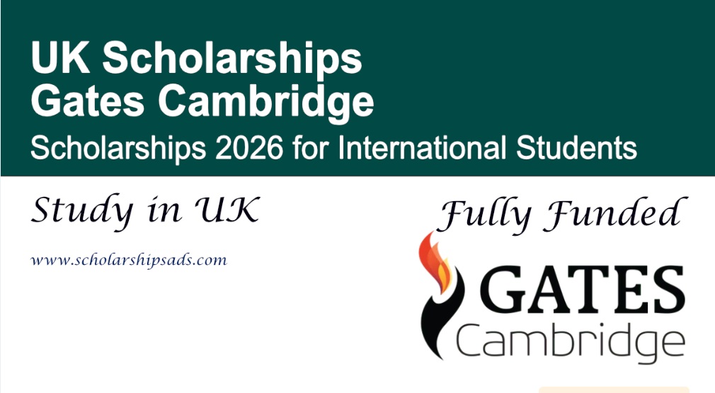 Gates Cambridge Scholarship 2026